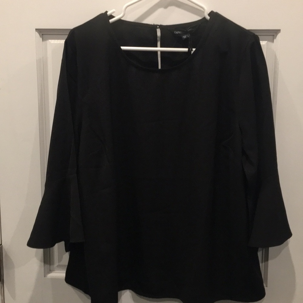 NWT, Capsule Blouse, size 16 with ruffle sleeve
